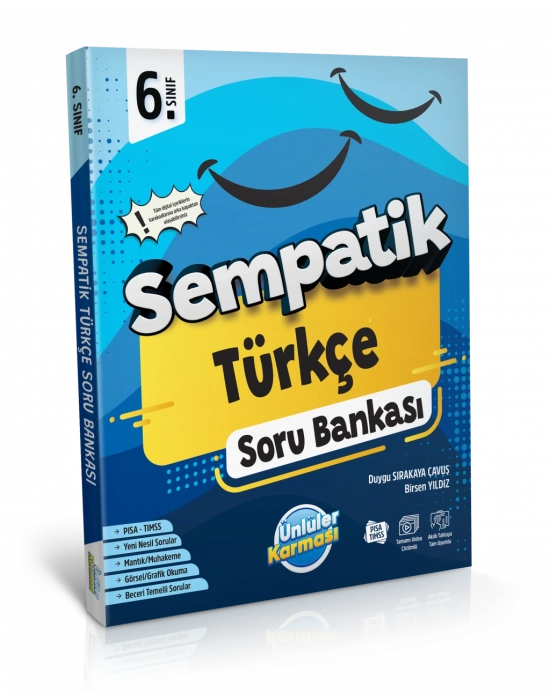 ÜNLÜLER KARMASI Sempatik 6. Sınıf Türkçe Soru Bankası