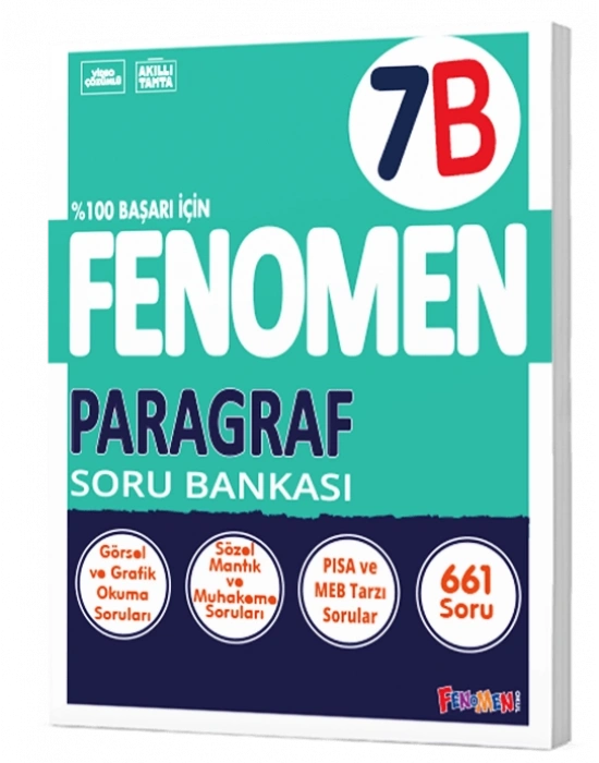 FENOMEN YAYINLARI 7 Paragraf B Soru Bankası