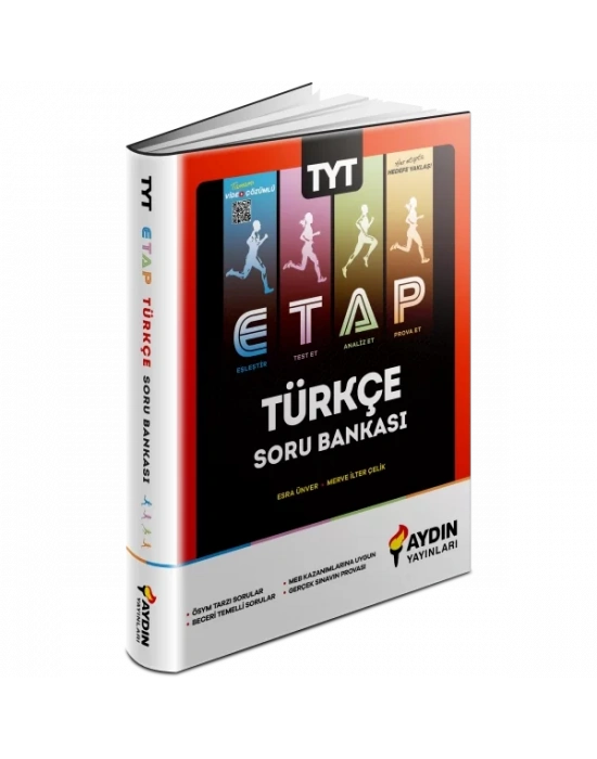 AYDIN YAYINLARI Etap TYT Türkçe Soru Bankası