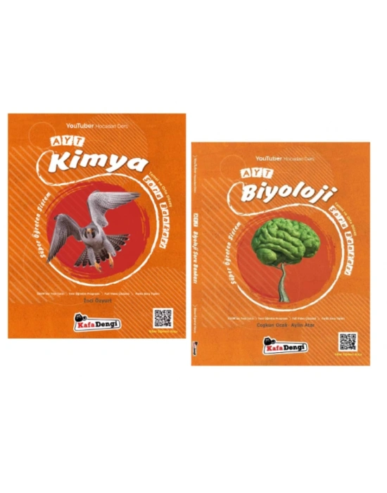 KAFA DENGİ YAYINLARI AYT Kimya + Biyoloji Soru Bankası | Süper Öğreten Sistem