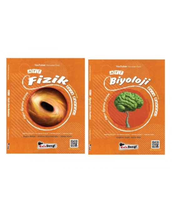 KAFA DENGİ YAYINLARI AYT Fizik + Biyoloji Soru Bankası | Süper Öğreten Sistem