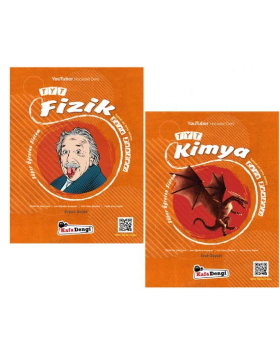 KAFA DENGİ YAYINLARI TYT Fizik + Kimya Soru Bankaları | Süper Öğreten Sistem