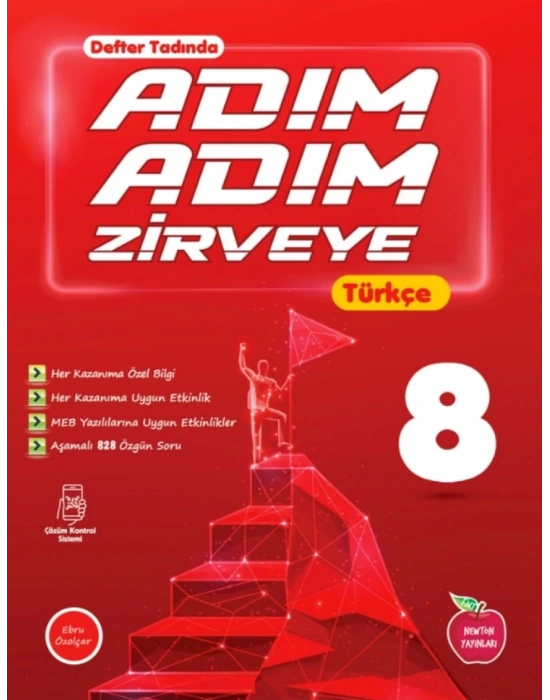 NEWTON YAYINLARI 8.SINIF ADIM ADIM ZİRVEYE TÜRKÇE SORU BANKASI