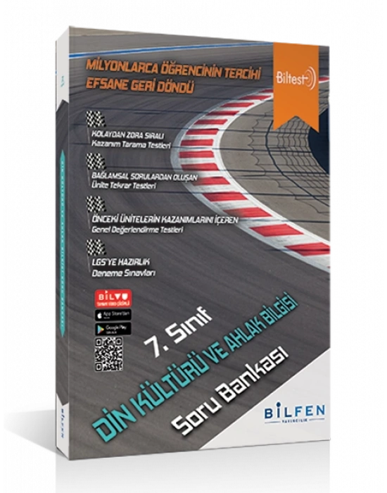 BİLFEN YAYINCILIK 7. SINIF BİLTEST DİN KÜLTÜRÜ VE AHLAK BİLGİSİ SORU BANKASI