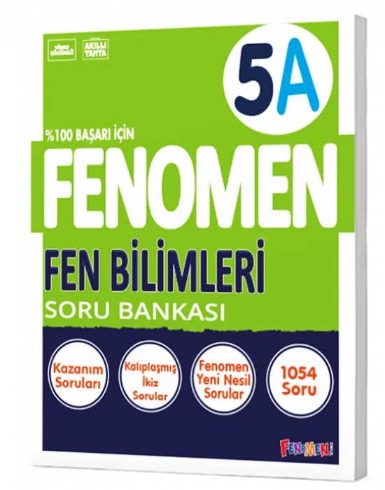 FENOMEN YAYINLARI 5 Fen Bilimleri A Soru Bankası