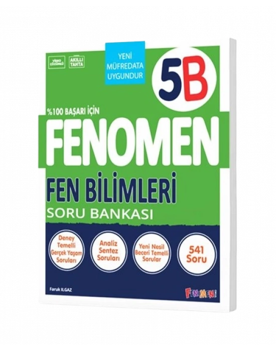 FENOMEN YAYINLARI 5 Fen Bilimleri B Soru Bankası