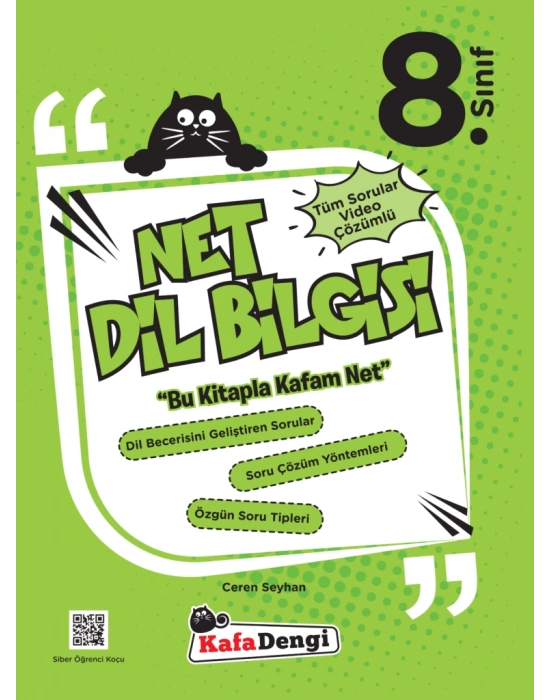KAFA DENGİ YAYINLARI 8. Sınıf NET DİLBİLGİSİ Soru Bankası