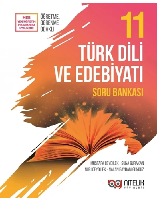 2024 Nitelik Yayınları 11. Sınıf Türk Dili ve Edebiyatı Soru Bankası
