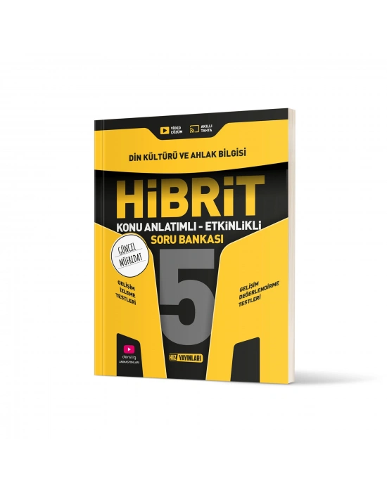 HIZ YAYINLARI 5. SINIF HİBRİT DİN SORU BANKASI