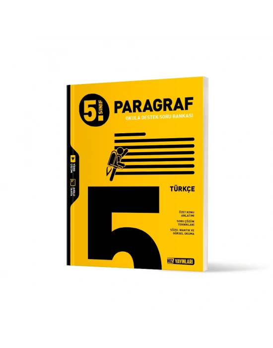 HIZ YAYINLARI 5. Sınıf Türkçe Paragraf Soru Bankası