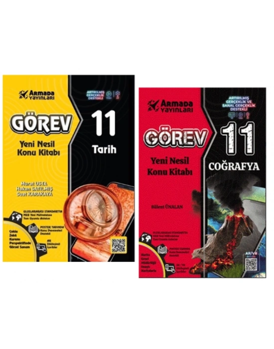 Armada 11.Sınıf Görev Tarih + Coğrafya Konu Kitabı Yeni Nesil
