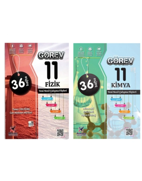 Armada Görev 11. Sınıf Fizik + Kimya  Yeni Nesil Çalışma Föyleri
