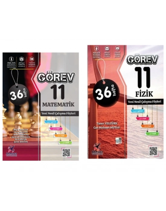 Armada Görev 11. Sınıf Matematik + Fizik Yeni Nesil Çalışma Föyleri
