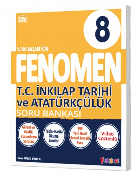 FENOMEN YAYINLARI 8. SINIF T.C. İnkılap Tarihi Ve Atatürkçülük Soru Bankası