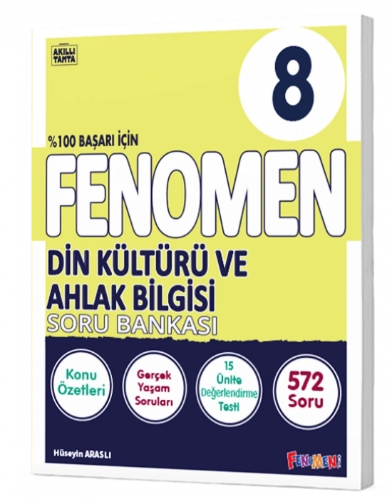 FENOMEN YAYINLARI 8. SINIF Din Kültürü Ve Ahlak Bilgisi Soru Bankası