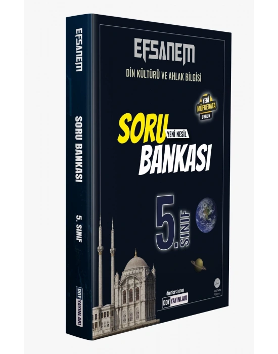 DDY YAYINLARI 5.Sınıf Din Kültürü ve Ahlak Bilgisi Efsane Yeni Nesil Soru Bankası