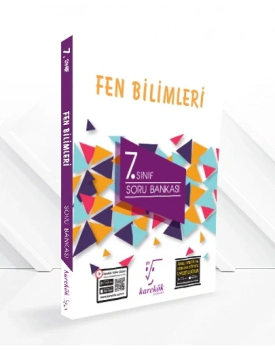 KAREKÖK YAYINLARI 7.SINIF FEN BİLİMLERİ SORU BANKASI