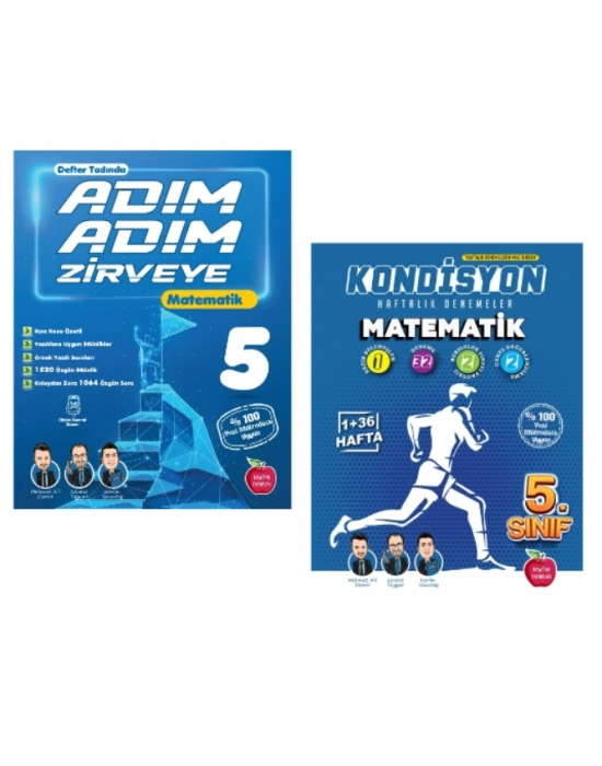 NEWTON YAYINLARI 5.SINIF MATEMATİK ADIM ADIM ZİRVEYE ETKİNLİKLİ KONU ANLATIMLI SORU BANKASI+KONDİSYON DENEME 37 HAFTA