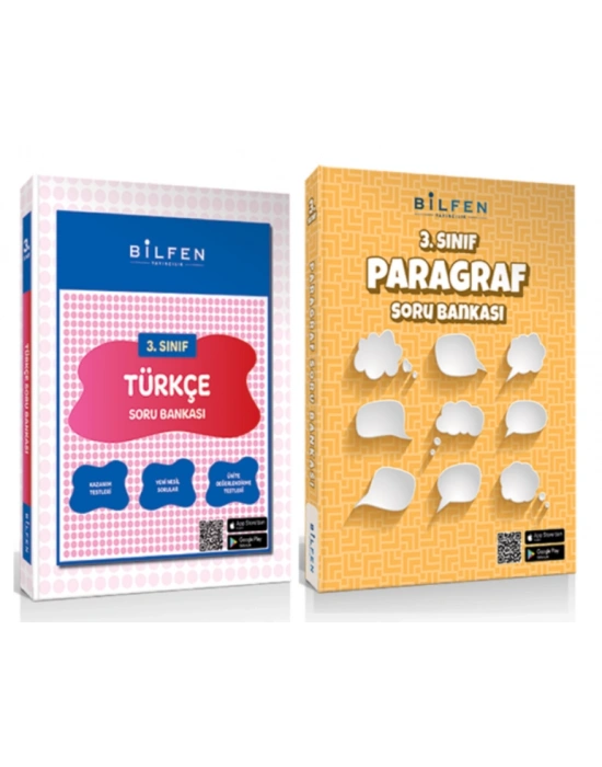 BİLFEN YAYINCILIK 3.SINIF TÜRKÇE - PARAGRAF SORU BANKASI