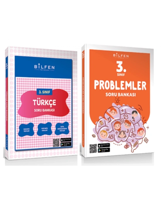 BİLFEN YAYINCILIK 3.SINIF TÜRKÇE - PROBLEMLER SORU BANKASI