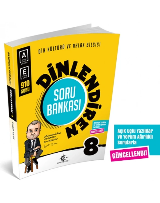 ARI YAYINCILIK 8. Sınıf Dinlendiren Soru Bankası (Eker Test)