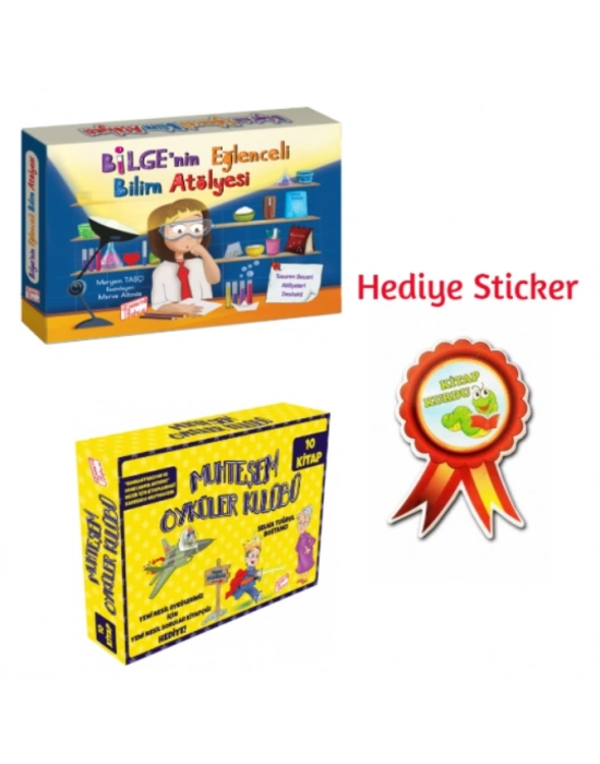 GİZEMLİ BAHÇE 2.SINIF BİLGENİN EĞLENCELİ BİLİM ATÖLYESİ 10LU HİKAYE - MUHTEŞEM ÖYKÜLER KULUBÜ 10LU HİKAYE SETİ
