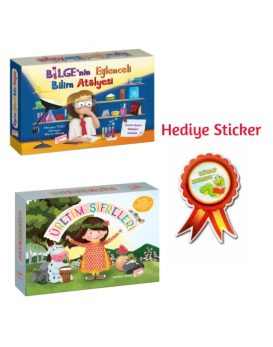 GİZEMLİ BAHÇE 2.SINIF BİLGENİN EĞLENCELİ BİLİM ATÖLYESİ 10LU HİKAYE - ÜRETİM ŞİFRELERİ 10LU HİKAYE SETİ