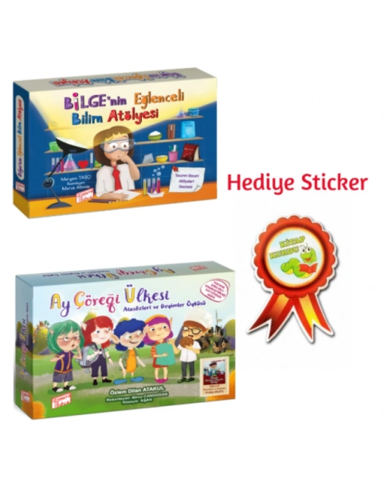 GİZEMLİ BAHÇE 2.SINIF BİLGENİN EĞLENCELİ BİLİM ATÖLYESİ 10LU HİKAYE - AY ÇÖREĞİ ÜLKESİNDE ATASÖZLERİ VE DEYİMLER 10LU HİKAYE SETİ