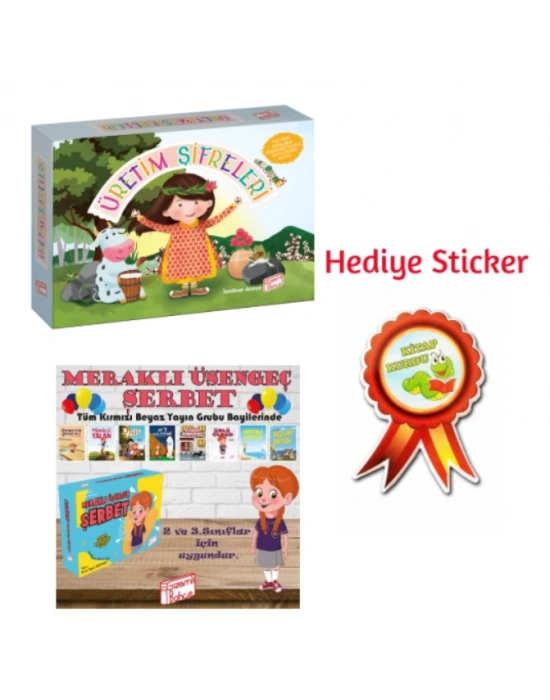 GİZEMLİ BAHÇE 2.SINIF ÜRETİM ŞİFRELERİ 10LU HİKAYE SETİ - MERAKLI ÜŞENGEÇ ŞERBET10LU HİKAYE SETİ