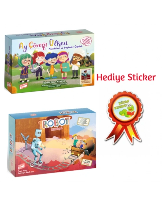 GİZEMLİ BAHÇE 2.SINIF AY ÇÖREĞİ ÜLKESİNDE ATASÖZLERİ VE DEYİMLER 10LU HİKAYE SETİ - ROBOT ARKADAŞIM10LU HİKAYE SETİ
