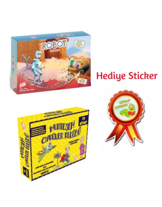 GİZEMLİ BAHÇE 2.SINIF ROBOT ARKADAŞIM 10LU HİKAYE - MUHTEŞEM ÖYKÜLER KULUBÜ 10LU HİKAYE SETİ