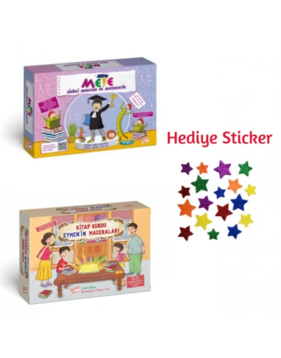 GİZEMLİ BAHÇE 3.SINIF SİHİRLİ ANAHTAR ve METE MATİK - KİTAP KURDU EYMENİN MACERALARI 10LU HİKAYE SETİ