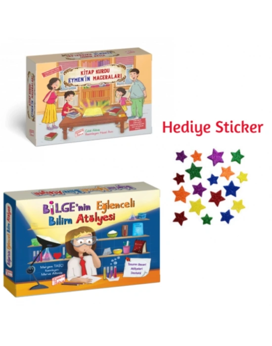 GİZEMLİ BAHÇE 3.SINIF KİTAP KURDU EYMENİN MACERALARI 10LU HİKAYE - BİLGENİN EĞLENCELİ BİLİM ATÖLYESİ 10LU HİKAYE SETİ