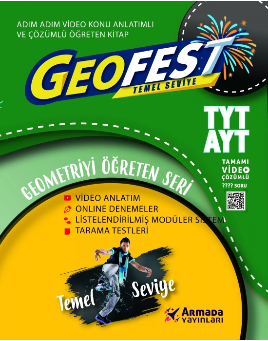 Armada Yayınları TYT AYT Geofest Geometri Temel Seviye Geometriyi Öğreten Seri