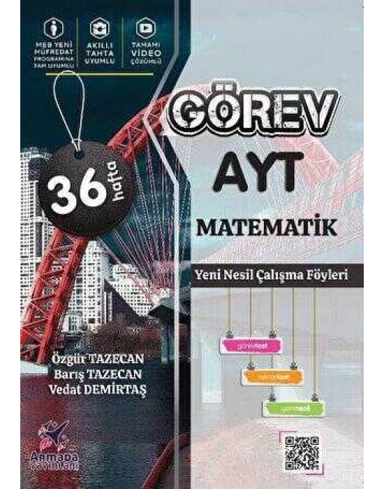 Armada Yayınları Armada Görev AYT Matematik Yeni Nesil Çalışma Föyleri