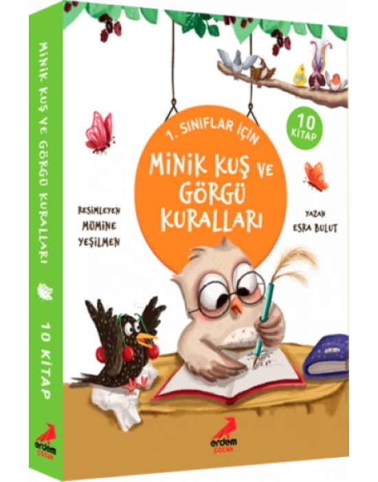 Erdem Yayınları Minik Kuş ve Görgü Kuralları Kitap Seti
