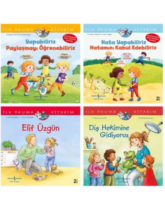 YAPABİLİRİZ SERİSİ PAYLAŞMAYI ÖĞRENEBİLİRİZ - HATAMIZI KABUL EDEBİLİRİZ - ELİF ÜZGÜN - DİŞ HEKİMİNE GİDİYORUZ (5 - 8 YAŞ)