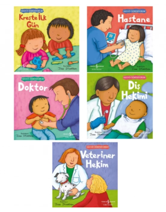 HAYATI ÖĞRENİYORUM KREŞTE İLK GÜN - HASTANE - DOKTOR - DİŞ HEKİMİ - VETERİNER HEKİM (3 - 6 YAŞ)