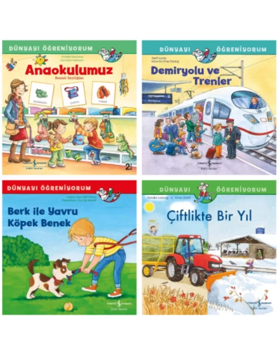 DÜNYAYI ÖĞRENİYORUM ANA OKULUMUZ - DEMİR YOLU VE TRENLER - BERK İLE YAVRU KÖPEK BENEK - ÇİFTLİKTE BİR YIL (6 - 8 YAŞ)