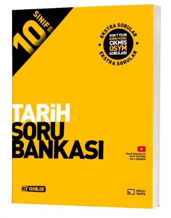 Hız Yayınları 10. Sınıf Tarih Soru Bankası