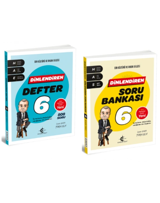 ARI YAYINCILIK 6. Sınıf Dinlendiren Defter ve Soru Bankası