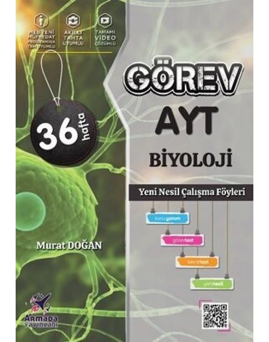 Armada AYT Biyoloji Yeni Nesil Çalışma Föyleri