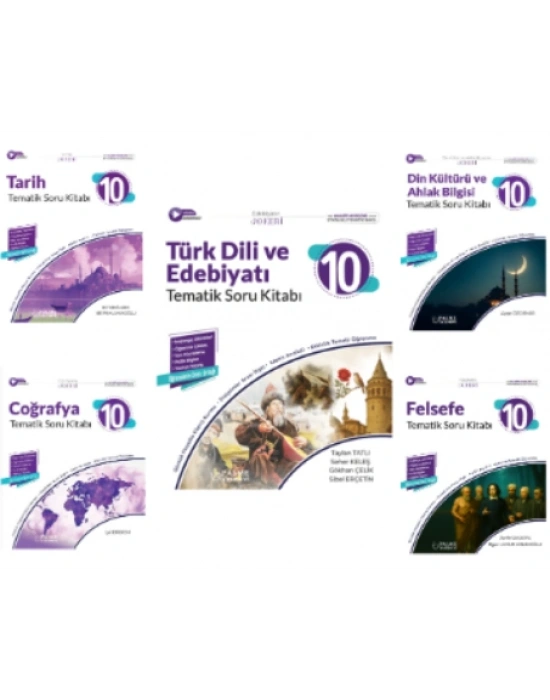 PALME YAYINEVİ 10.SINIF JOKER SÖZEL DERSLER TEMATİK SORU BANKASI