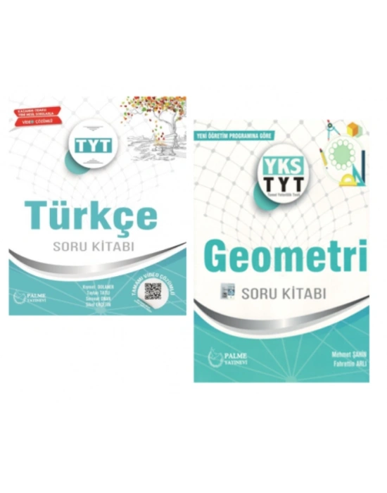 PALME YAYINEVİ TYT TÜRKÇE - GEOMETRİ SORU KİTABI