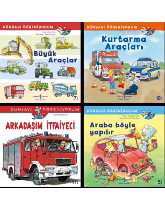 DÜNYAYI ÖĞRENİYORUM BÜYÜK ARAÇLAR - KURTARMA ARAÇLARI - ARKADAŞIM İTFAİYECİ - ARABA BÖYLE YAPILIR