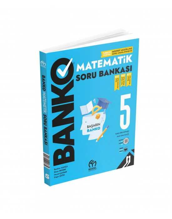 MODEL EĞİTİM YAYINLARI 5.Sınıf Banko Matematik Soru Bankası