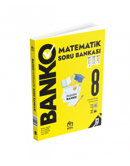 MODEL EĞİTİM YAYINLARI 8. Sınıf Banko Matematik Soru Bankası