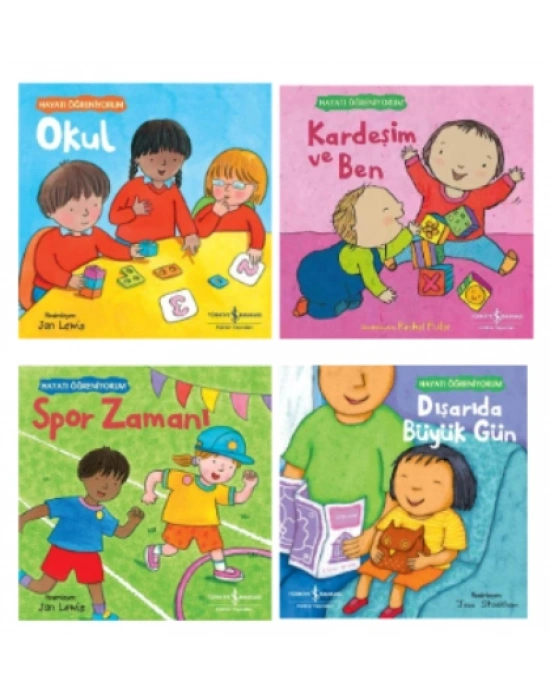 HAYATI ÖĞRENİYORUM OKUL - KARDEŞİM VE BEN - SPOR ZAMANI - DIŞARIDA BÜYÜK GÜN  (3 - 6 YAŞ)