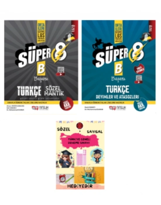NİTELİK YAYINLARI 8.SINIF SÖZEL MANTIK - DEYİMLER VE ATASÖZLERİ SORU KİTABI