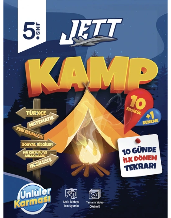 ÜNLÜLER KARMASI 5.Sınıf 1.Dönem Jett Kamp